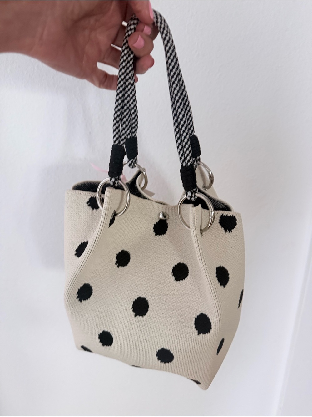 NWT Polka Dot Tote/Purse